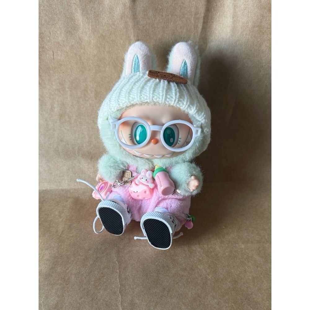labubu clothing set pink